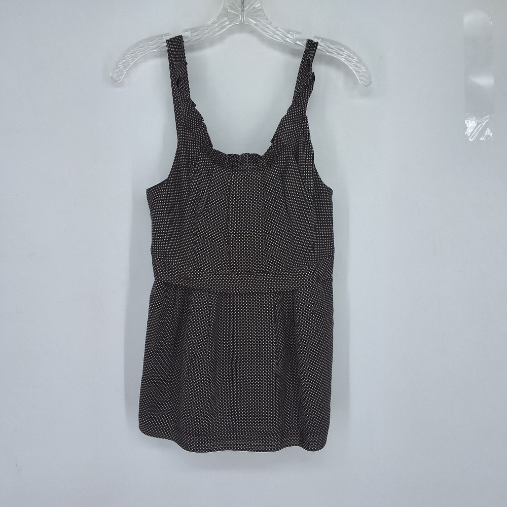 Marc By Marc Jacobs Sz 4 Black and White Smocked Tank Top